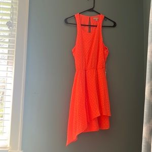 Neon Orange girls Dress